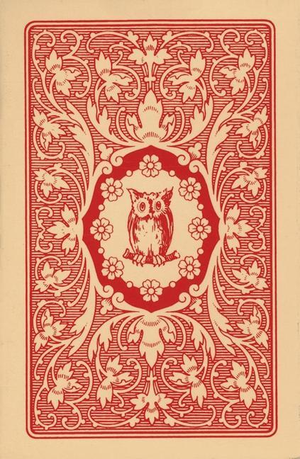 Cover: 9783905021479 | Lenormand Orakelkarten - rote Eule | Wahrsagekarten mit Text | Buch