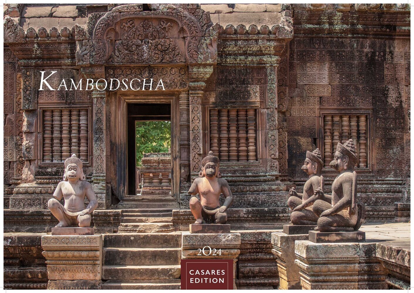 Cover: 9789918620869 | Kambodscha 2024 L 35x50cm | Kalender | 14 S. | Deutsch | 2024