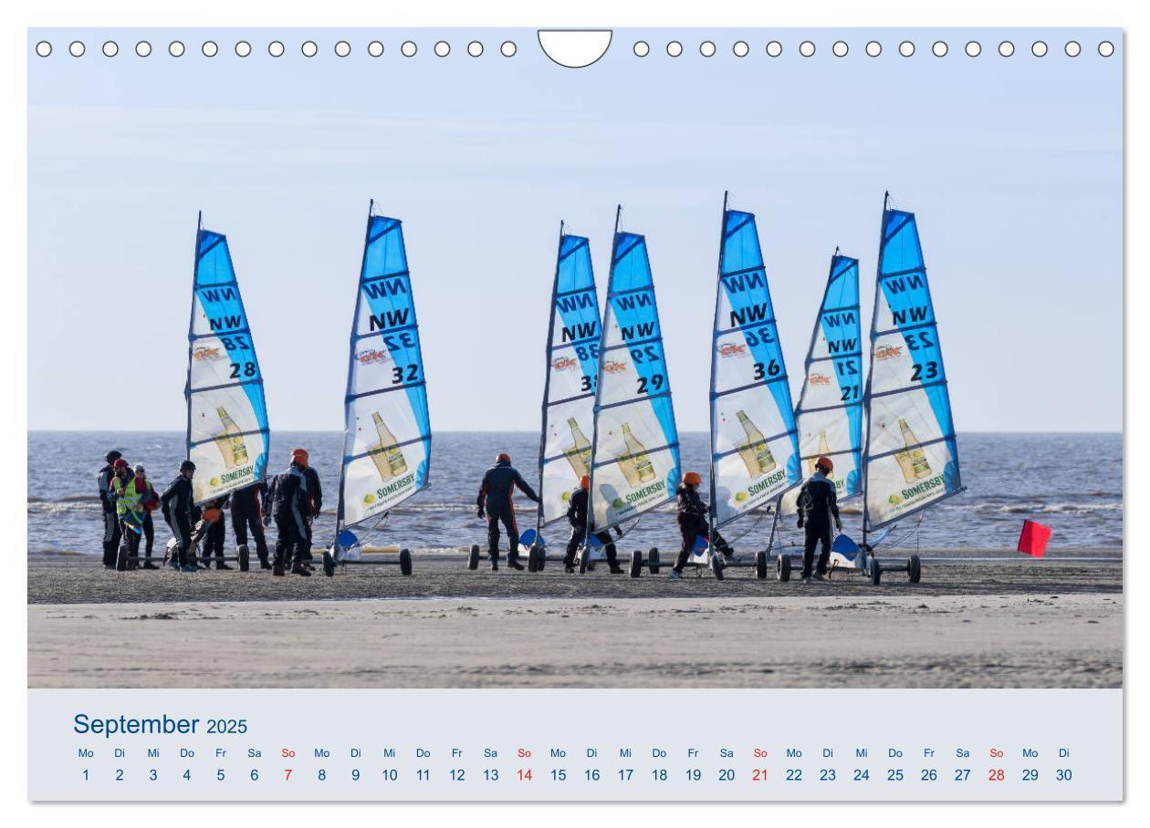 Bild: 9783435188406 | Nordseeküste Am Strand von Sankt Peter-Ording (Wandkalender 2025...