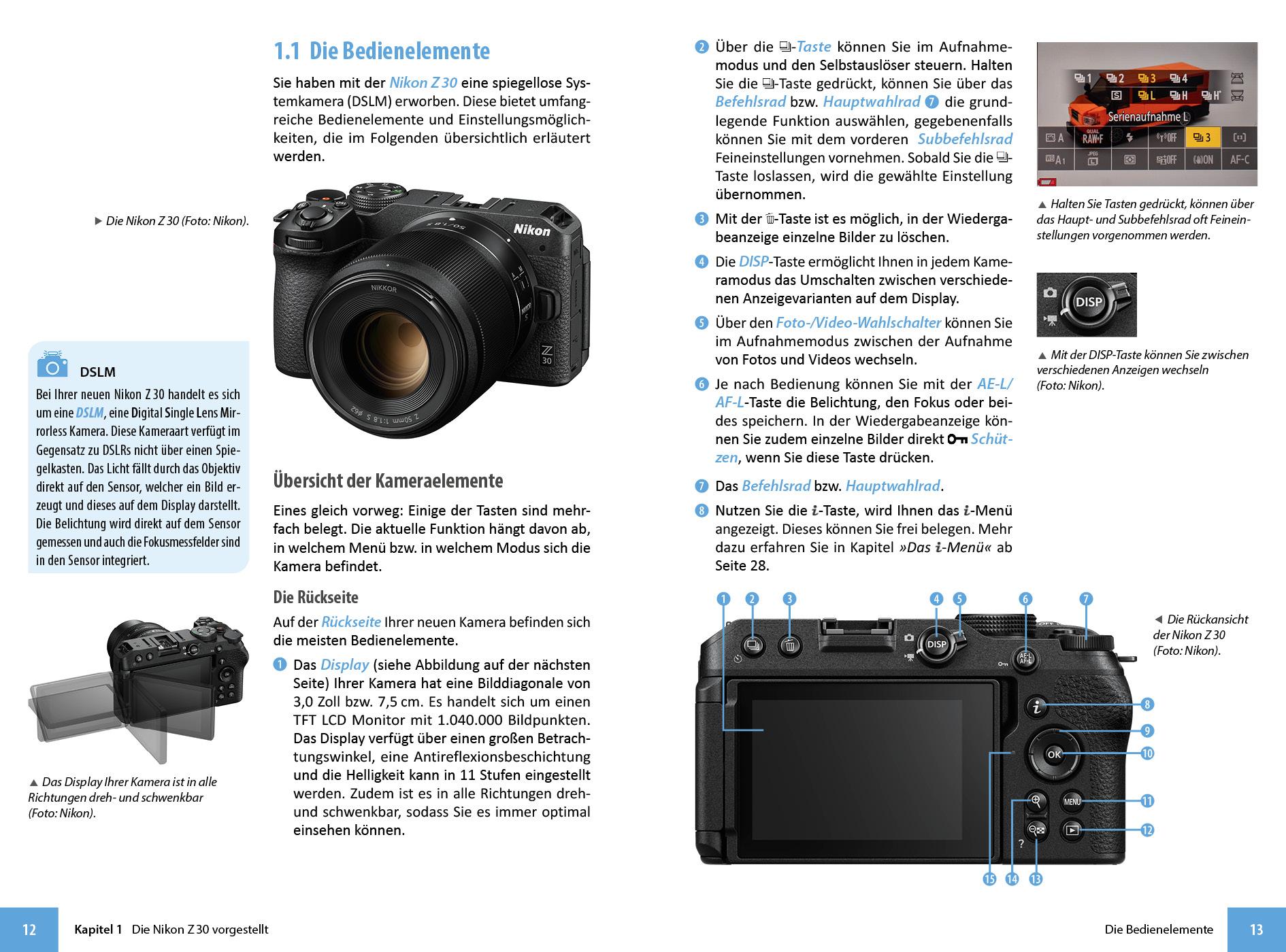 Bild: 9783832805739 | Nikon Z 30 | Das umfangreiche Praxisbuch zu Ihrer Kamera! | Toby Horn