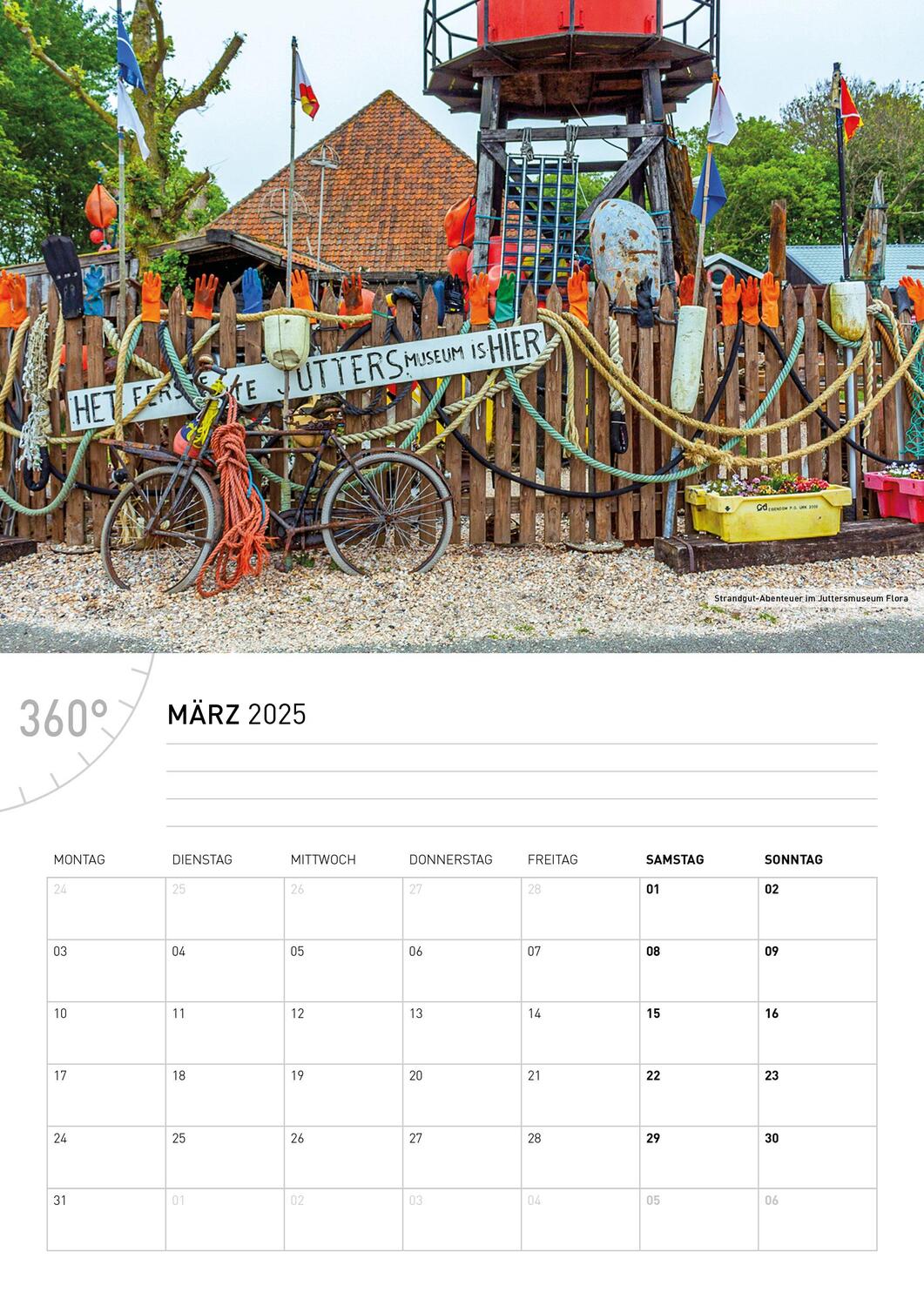 Bild: 9783968555775 | 360° Texel Broschürenkalender 2025 | Tanja Neumann | Kalender | 28 S.