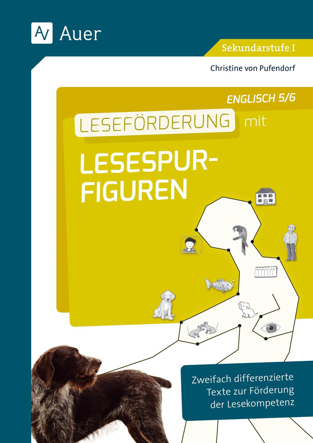 Cover: 9783403086710 | Leseförderung mit Lesespurfiguren Englisch 5-6 | Pufendorf | Broschüre