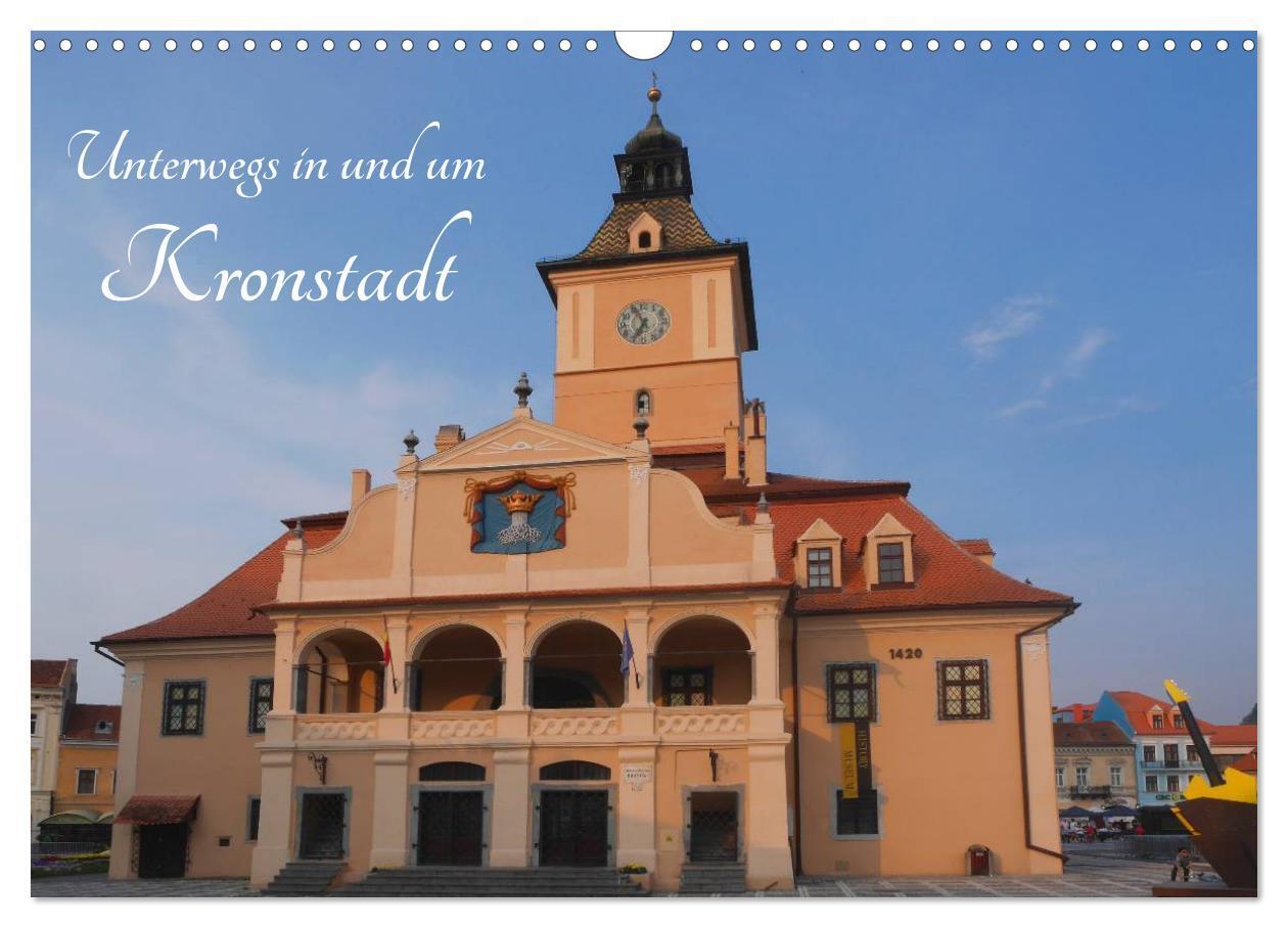 Cover: 9783383372018 | Unterwegs in und um Kronstadt (Wandkalender 2024 DIN A3 quer),...