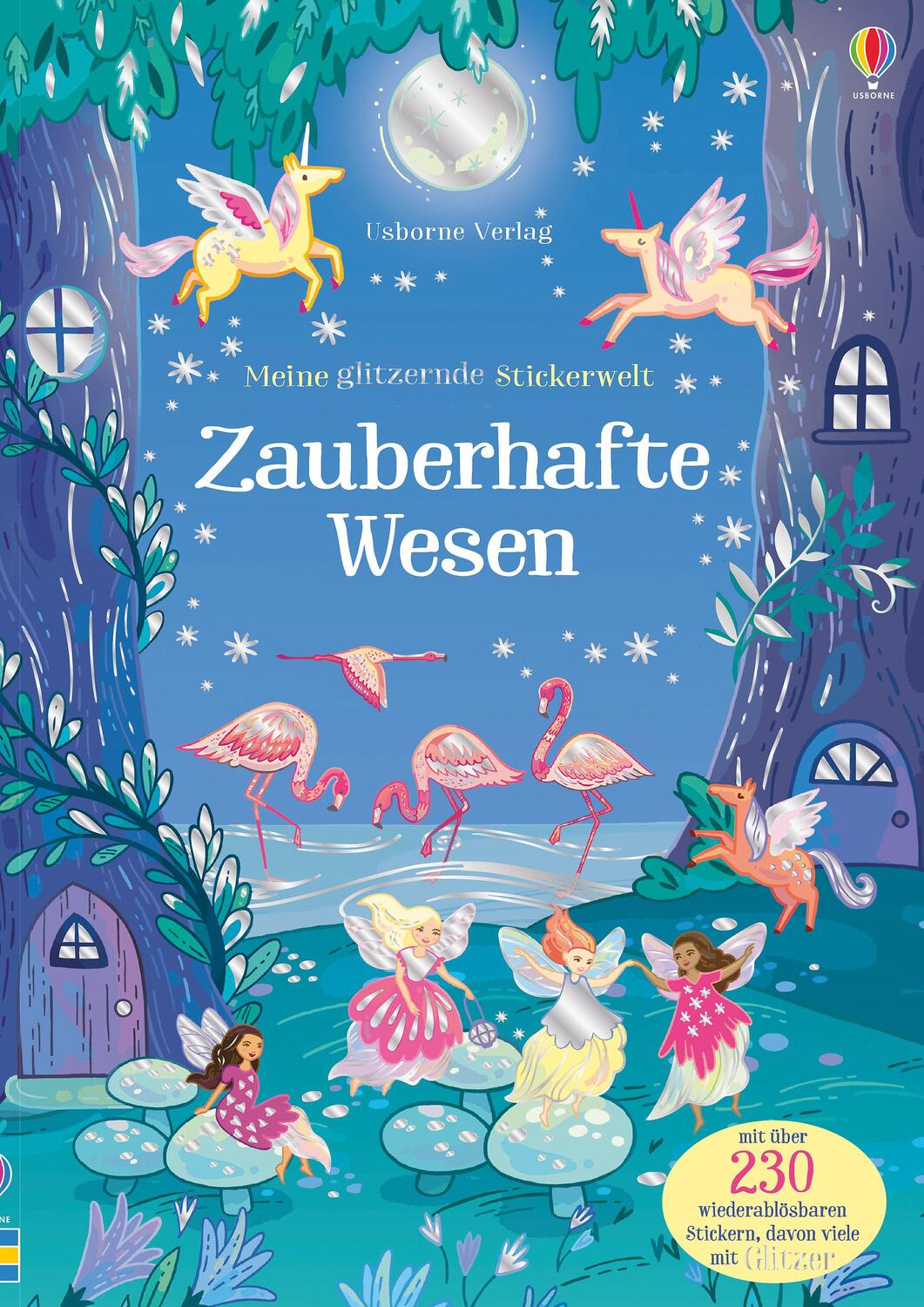 Cover: 9781789411690 | Meine glitzernde Stickerwelt: Zauberhafte Wesen | Fiona Patchett