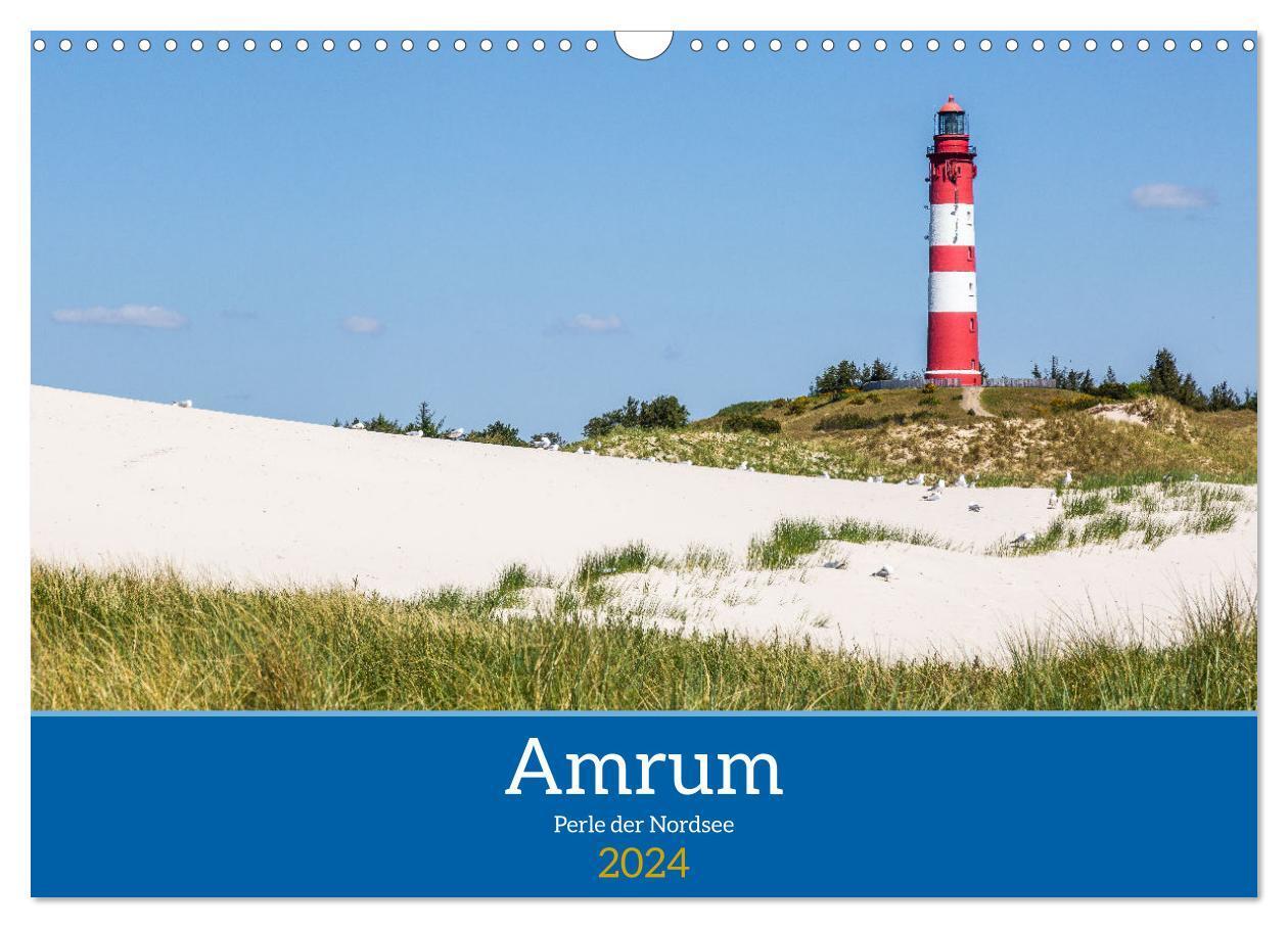 Cover: 9783383642920 | Amrum - Perle der Nordsee (Wandkalender 2024 DIN A3 quer), CALVENDO...