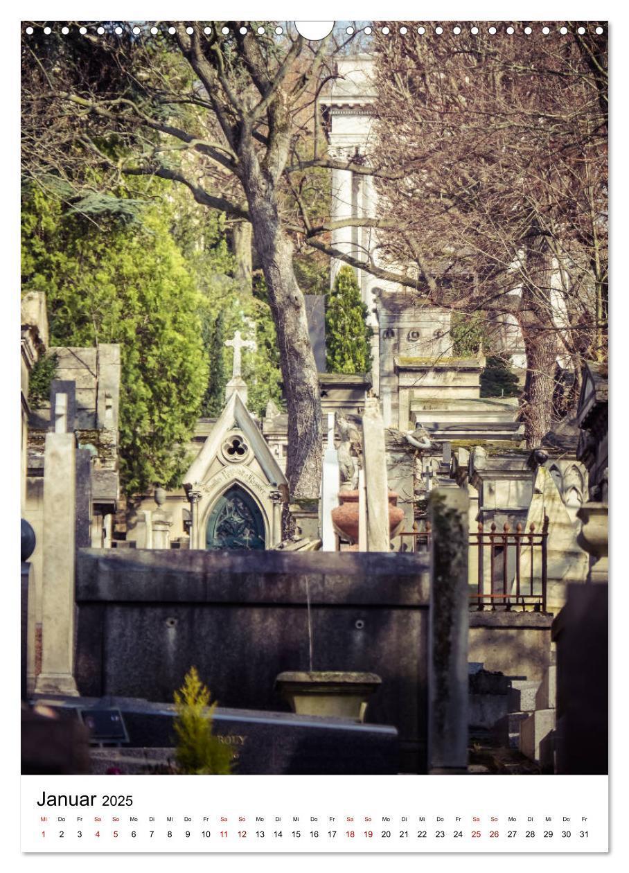 Bild: 9783435979264 | Le Cimetière du Père-Lachaise in Paris (Wandkalender 2025 DIN A3...