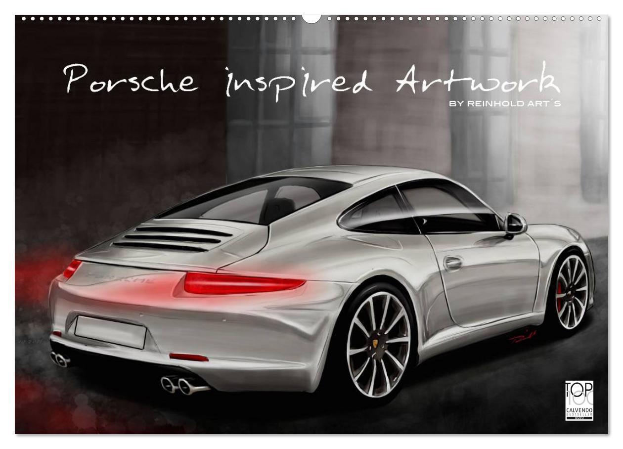 Cover: 9783675892682 | Porsche inspired Artwork by Reinhold Art´s (Wandkalender 2024 DIN...
