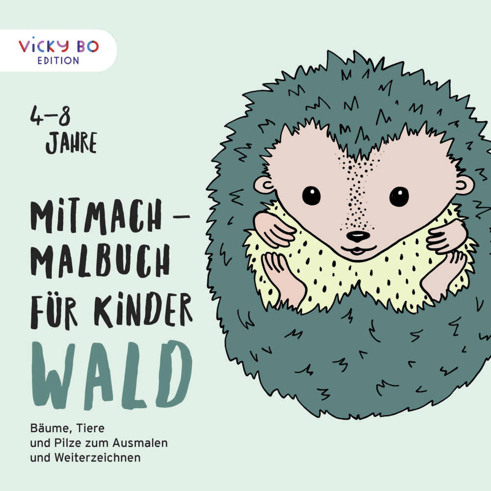 Cover: 9783944956763 | Mitmach-Malbuch für Kinder - WALD | Alexandra Schönfeld | Broschüre