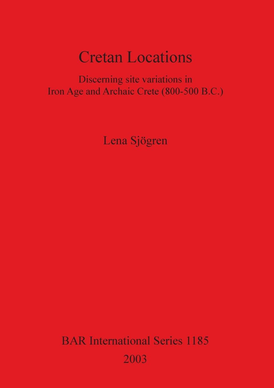 Cover: 9781841715513 | Cretan Locations | Lena Sjögren | Taschenbuch | Englisch | 2003