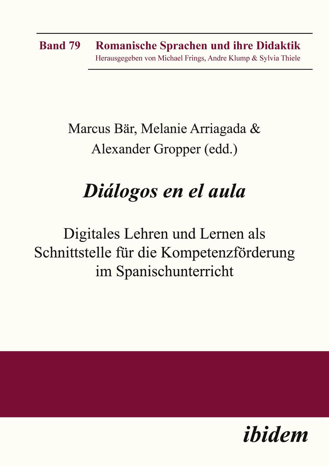Cover: 9783838219004 | Diálogos en el aula - Digitales Lehren und Lernen als Schnittstelle...