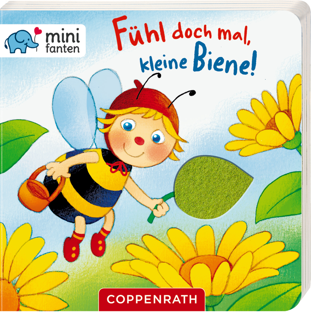 Cover: 9783649633648 | minifanten: Fühl doch mal, kleine Biene! | Hartmut Bieber | Buch