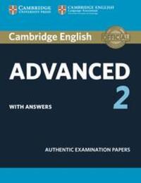 Cover: 9781316504505 | Cambridge English Advanced 2 Student's Book with answers | Taschenbuch