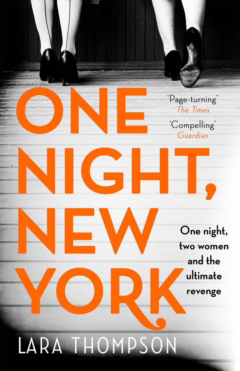 Cover: 9780349011103 | One Night, New York | 'A page turner with style' (Erin Kelly) | Buch