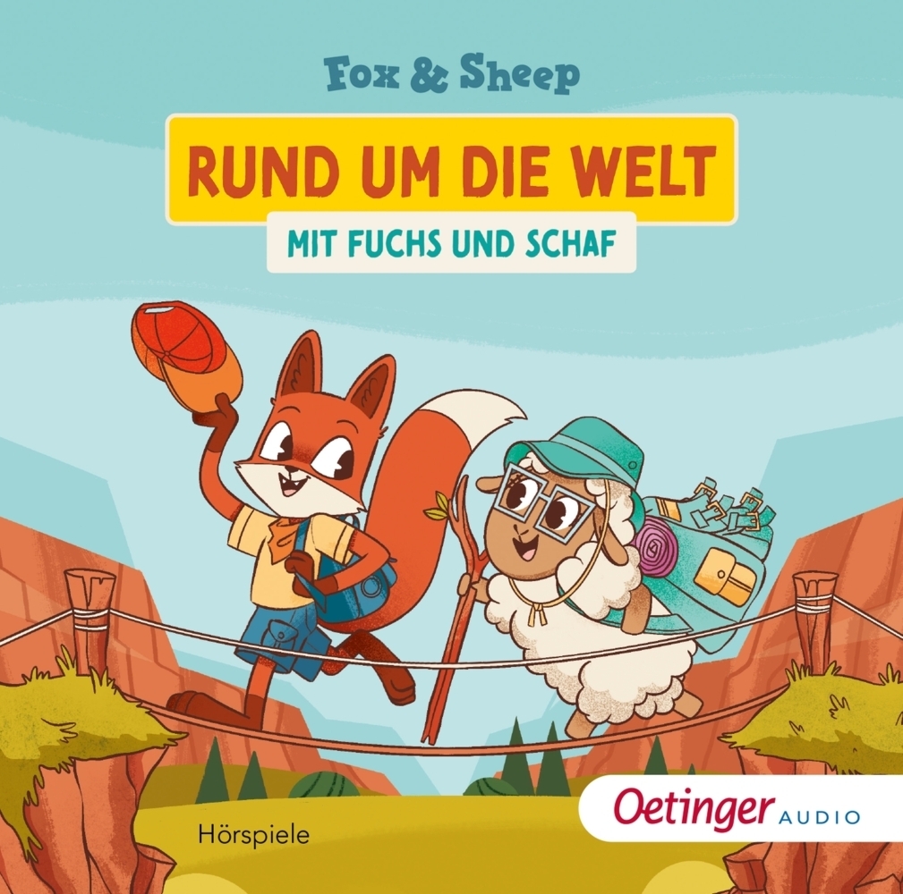 Cover: 9783837311877 | Rund um die Welt mit Fuchs und Schaf, 1 Audio-CD | Fox &amp; Sheep | CD