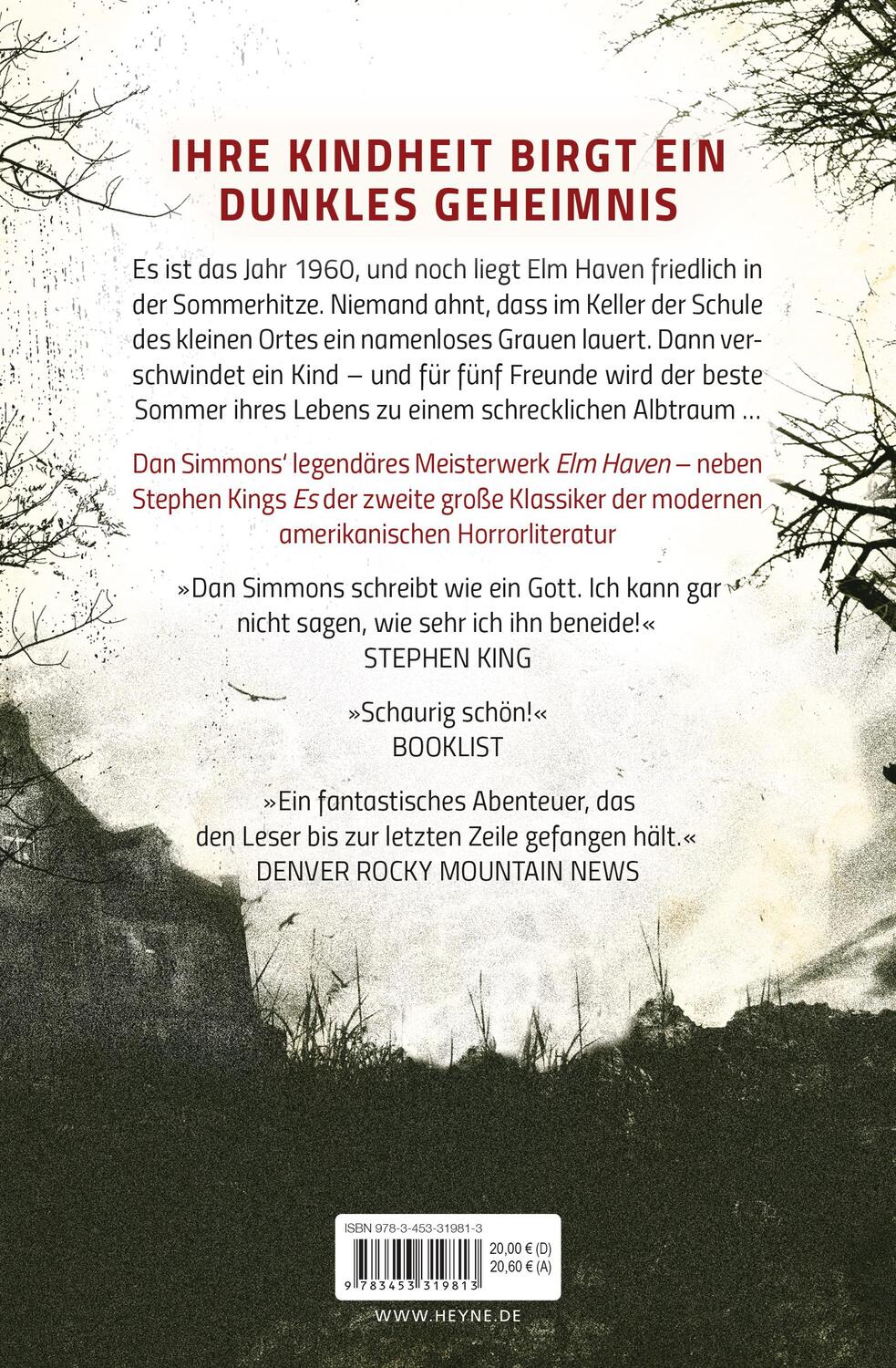 Bild: 9783453319813 | Elm Haven | Zwei Romane in einem Band | Dan Simmons | Taschenbuch