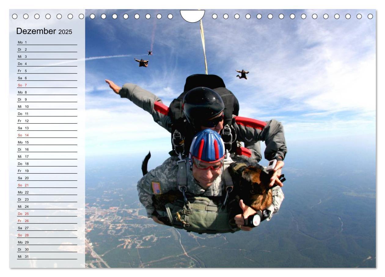 Bild: 9783435547920 | Fallschirmspringer. Absprung der U.S. Navy Seals (Wandkalender 2025...