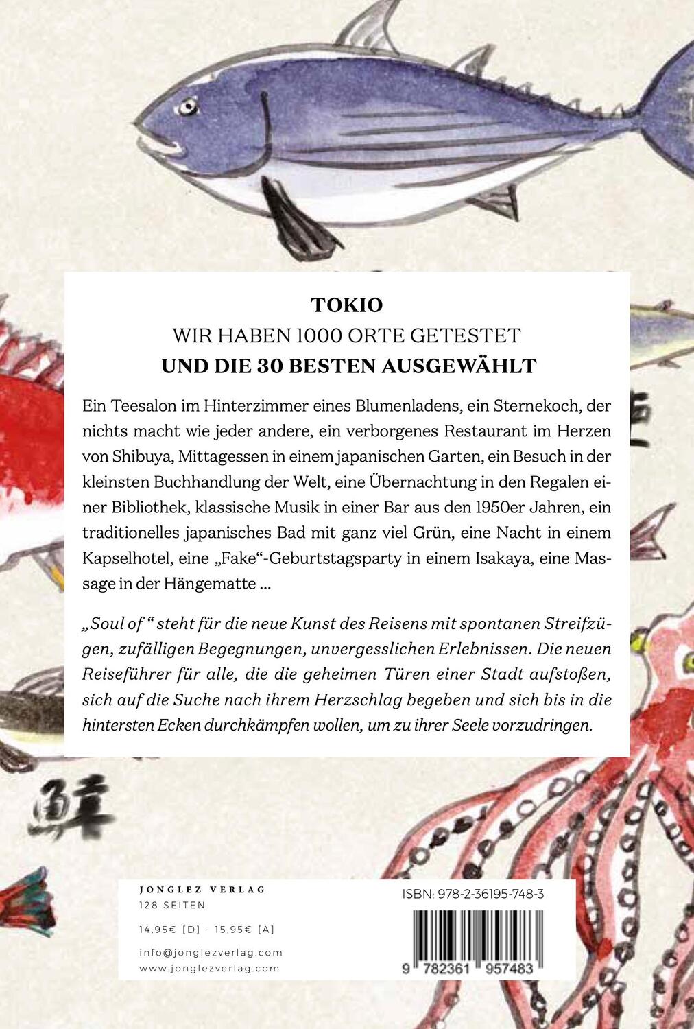 Rückseite: 9782361957483 | Soul of Tokio 30 Erlebnisse | Fany Péchiodat (u. a.) | Taschenbuch