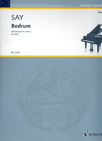 Cover: 9790001203234 | Bodrum | Jazz fantasy for piano. op. 41b. Klavier., Edition Schott