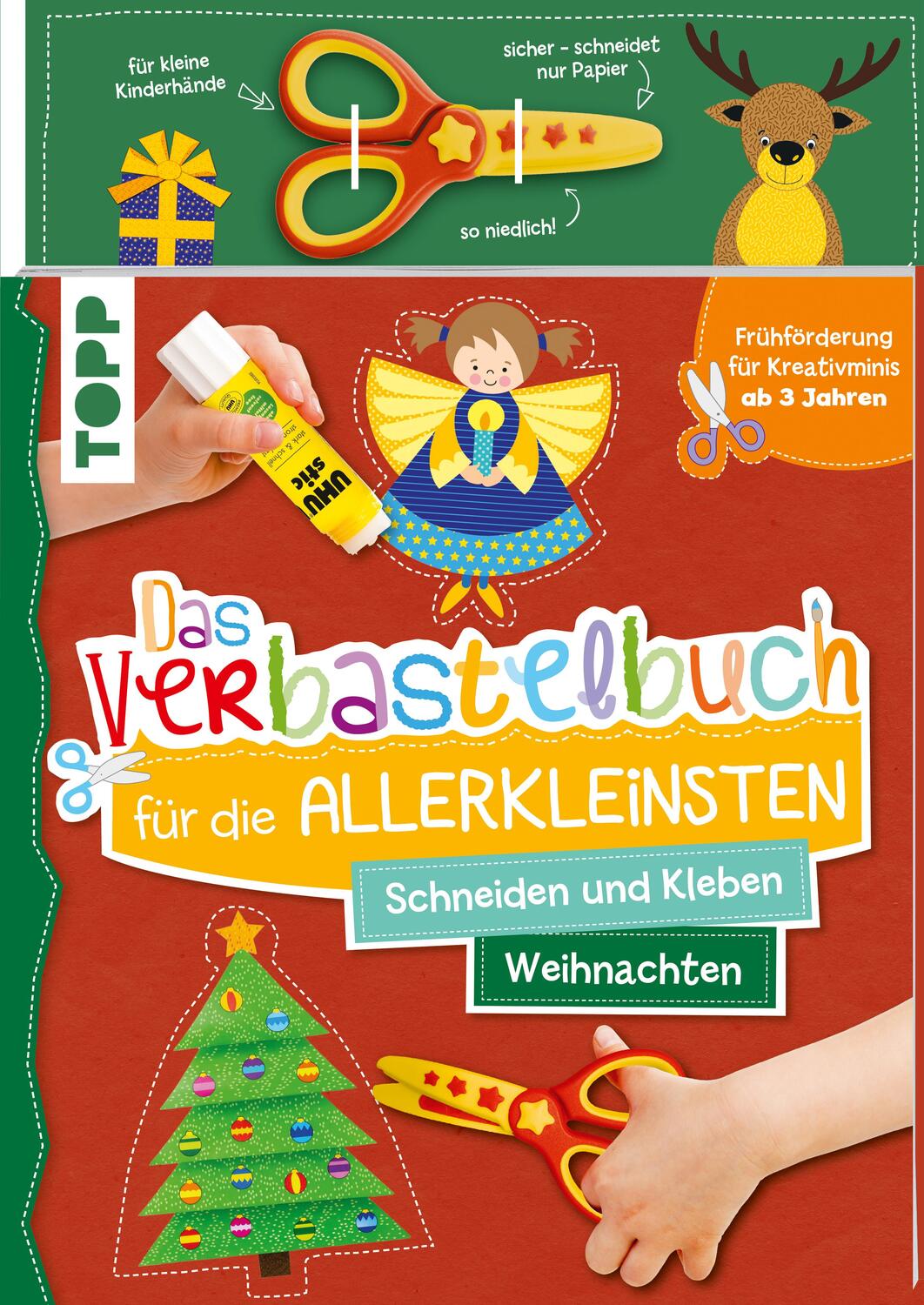 Cover: 9783772444890 | Das Verbastelbuch für die Allerkleinsten Schneiden und Kleben....
