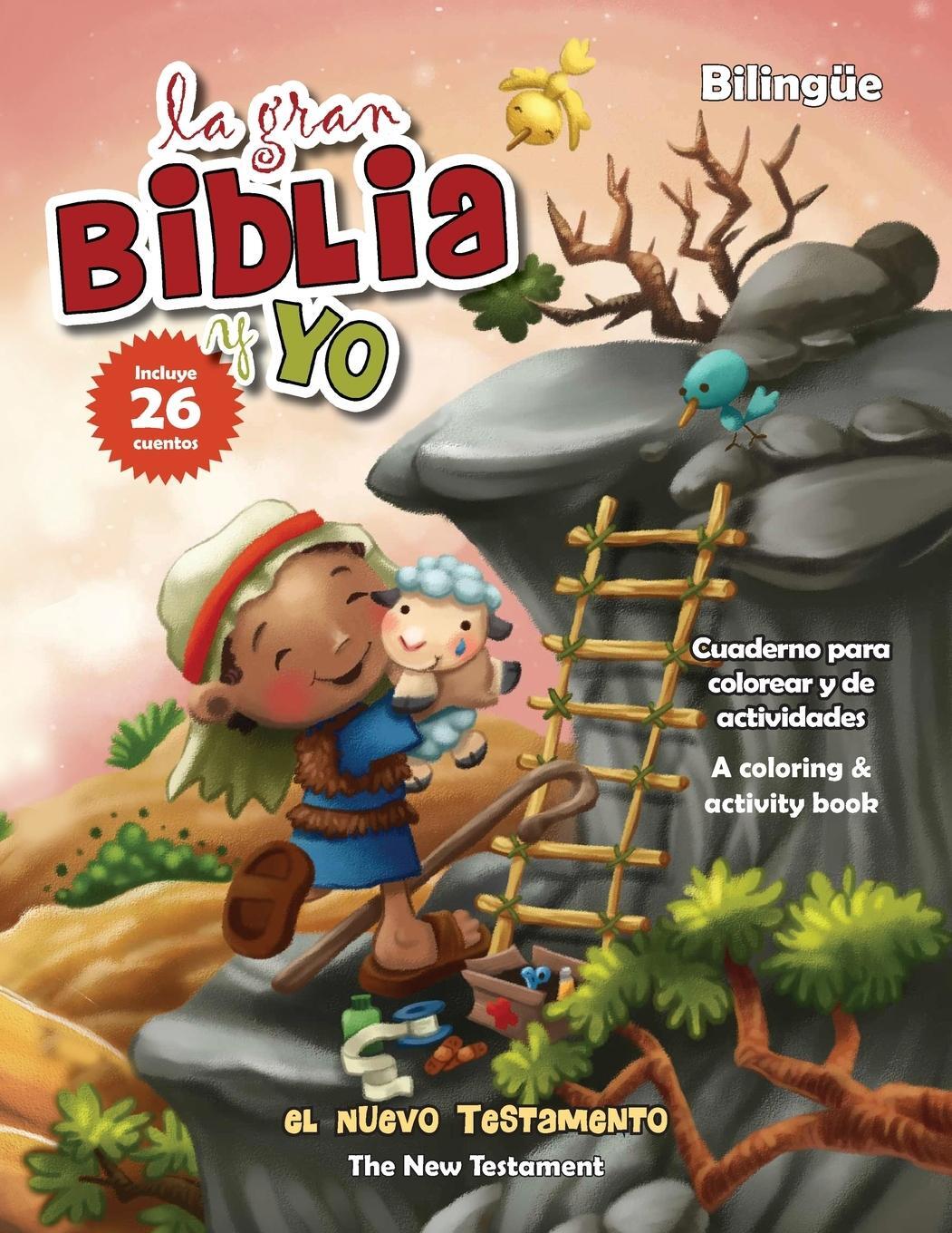 Cover: 9781623875916 | Nuevo Testamento - Cuaderno para colorear y de actividades (Bilingüe)