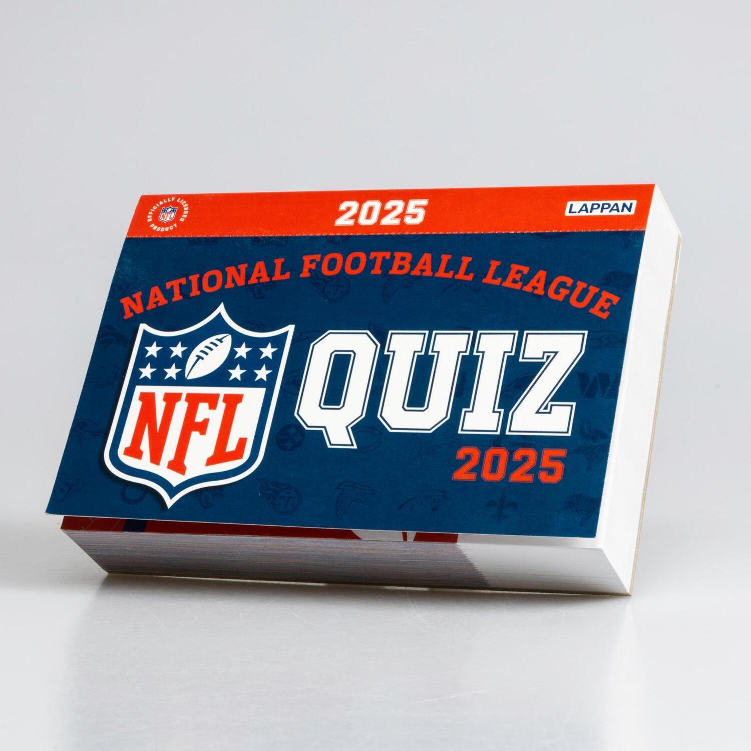 Bild: 9783830321347 | NFL Quiz Kalender - 2025 | Holger Weishaupt | Kalender | NFL | 640 S.