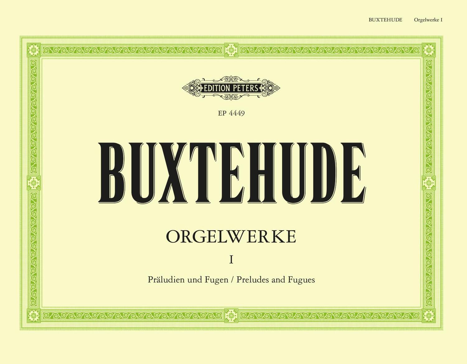 Cover: 9790014026851 | Organ Works | Dietrich Buxtehude | Taschenbuch | 80 S. | Englisch