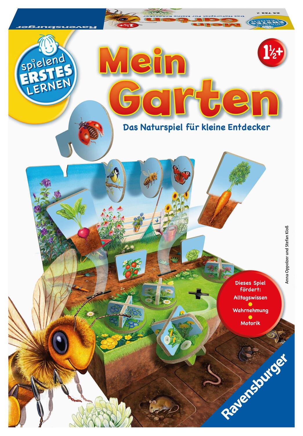 Cover: 4005556247332 | Ravensburger 24733 - Mein Garten - Lernspiel für Kinder ab 1,5...