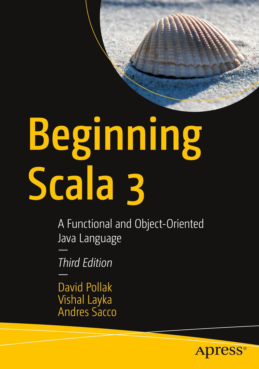 Cover: 9781484274217 | Beginning Scala 3 | A Functional and Object-Oriented Java Language