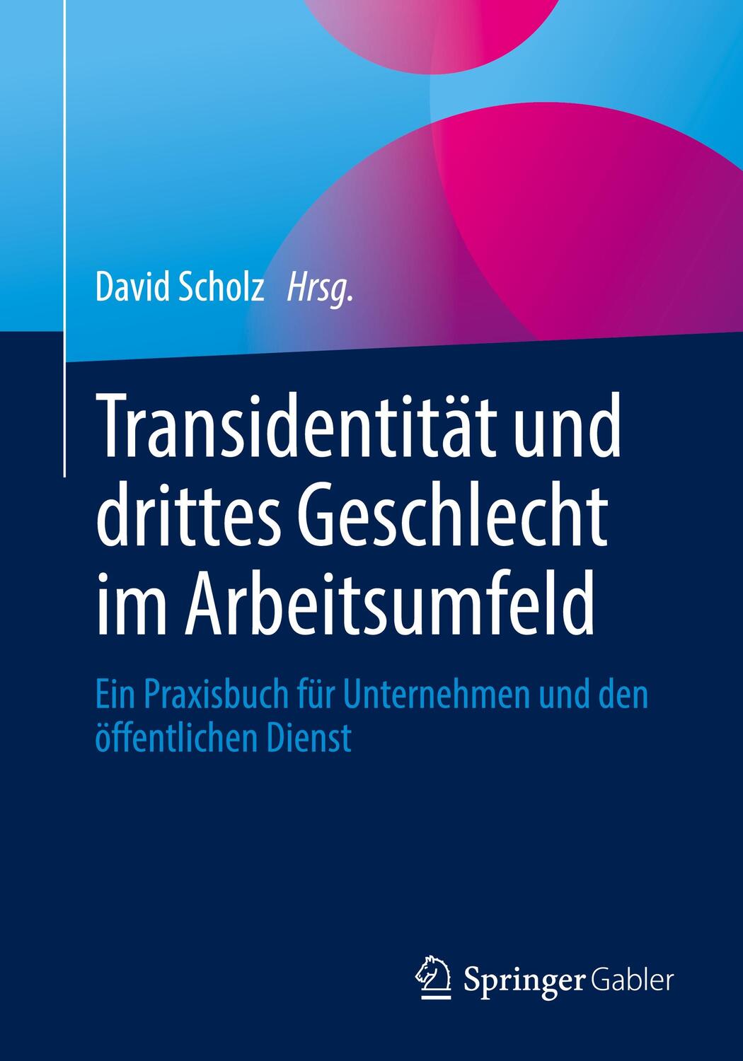Cover: 9783658338633 | Transidentität und drittes Geschlecht im Arbeitsumfeld | David Scholz