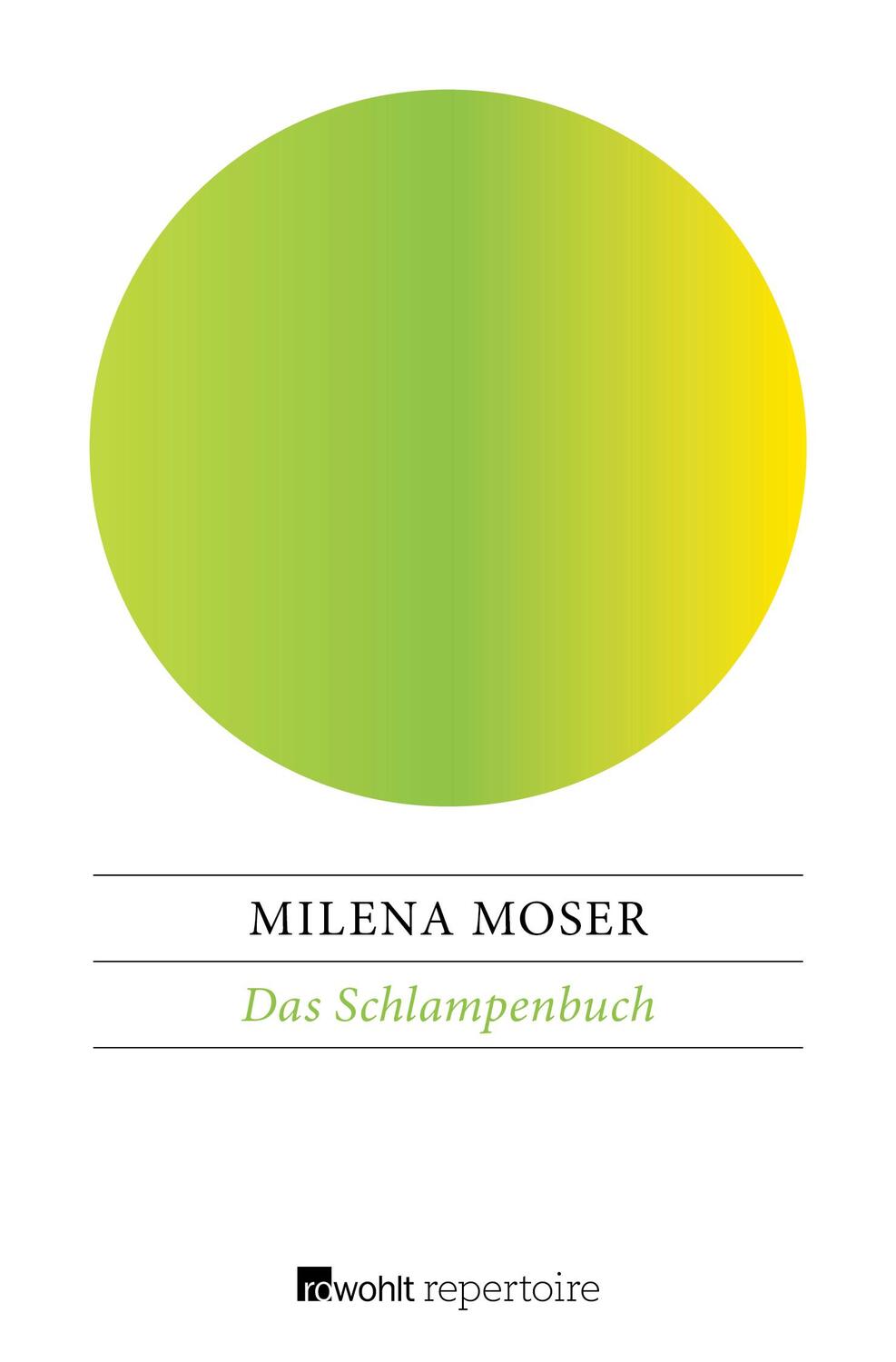 Cover: 9783688107865 | Das Schlampenbuch | Milena Moser | Taschenbuch | Rowohlt Repertoire