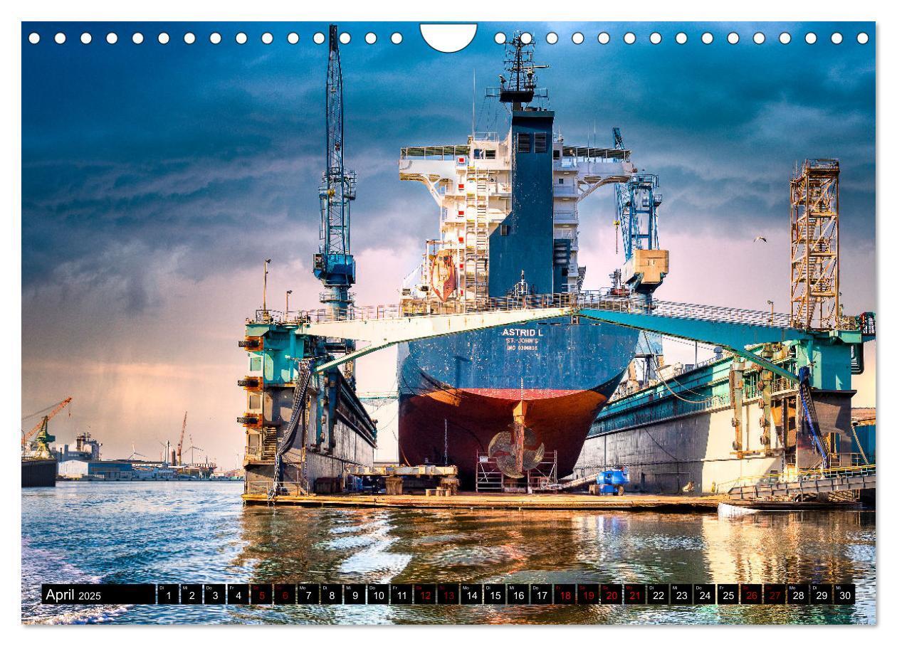 Bild: 9783435102280 | BREMERHAVEN Maritimes in der Seestadt (Wandkalender 2025 DIN A4...