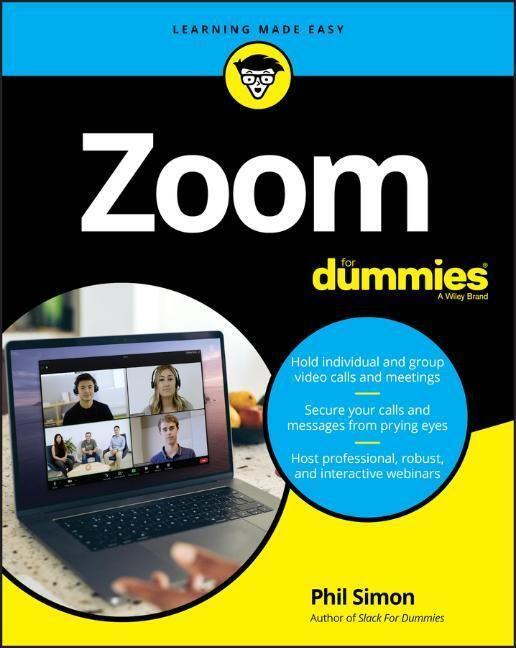 Cover: 9781119742142 | Zoom for Dummies | Phil Simon | Taschenbuch | Englisch | 2020