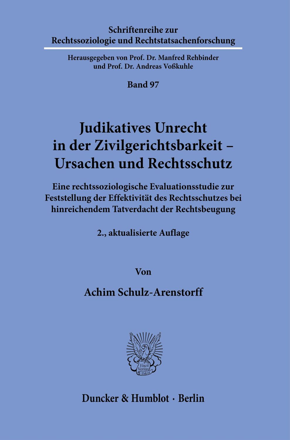 Cover: 9783428183180 | Judikatives Unrecht in der Zivilgerichtsbarkeit - Ursachen und...