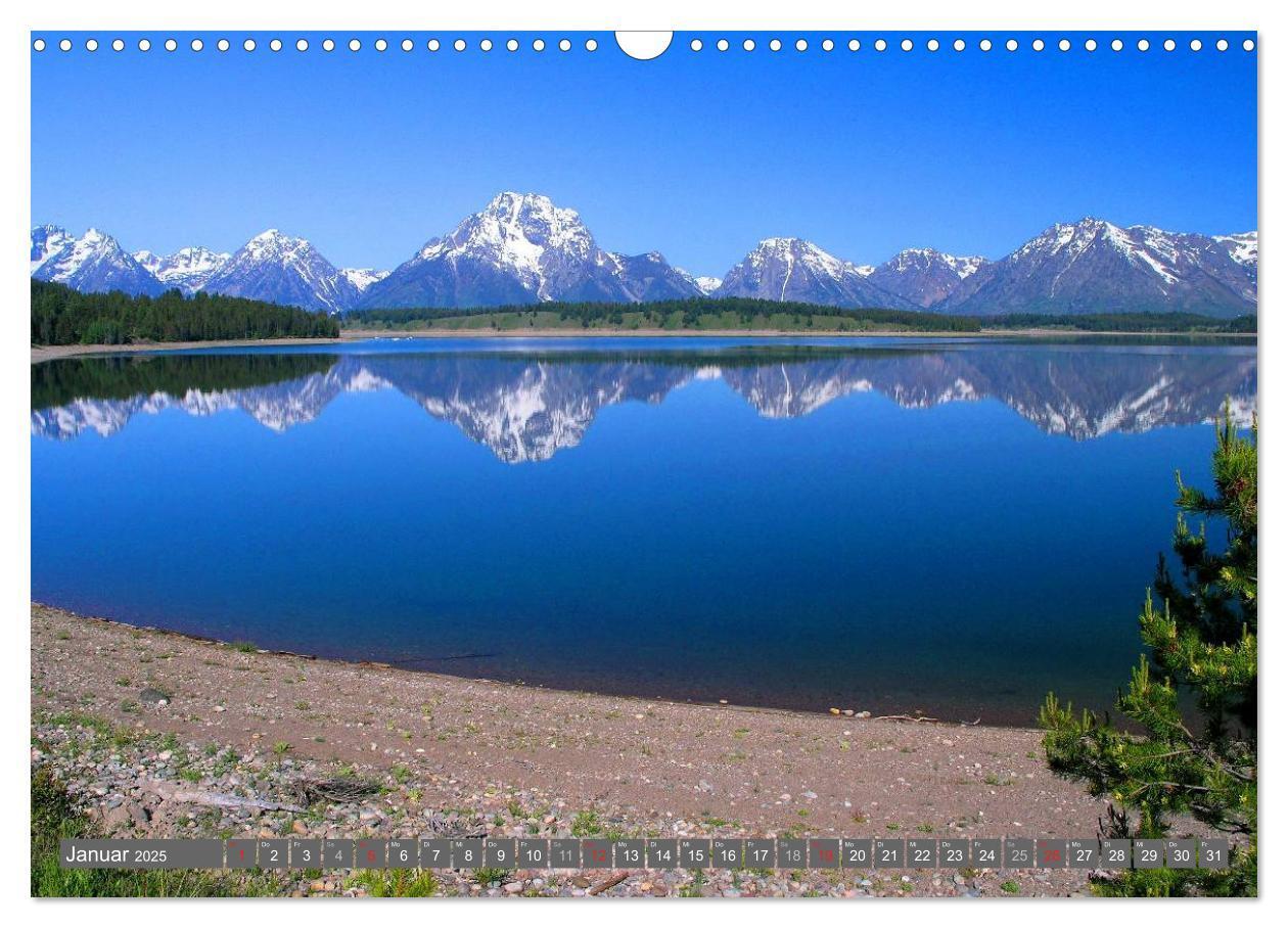 Bild: 9783435735914 | Wyoming ¿ Impressionen (Wandkalender 2025 DIN A3 quer), CALVENDO...