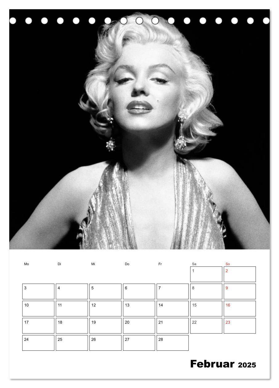 Bild: 9783457023549 | Marilyn Monroe. Weltstar und Sexsymbol (Tischkalender 2025 DIN A5...