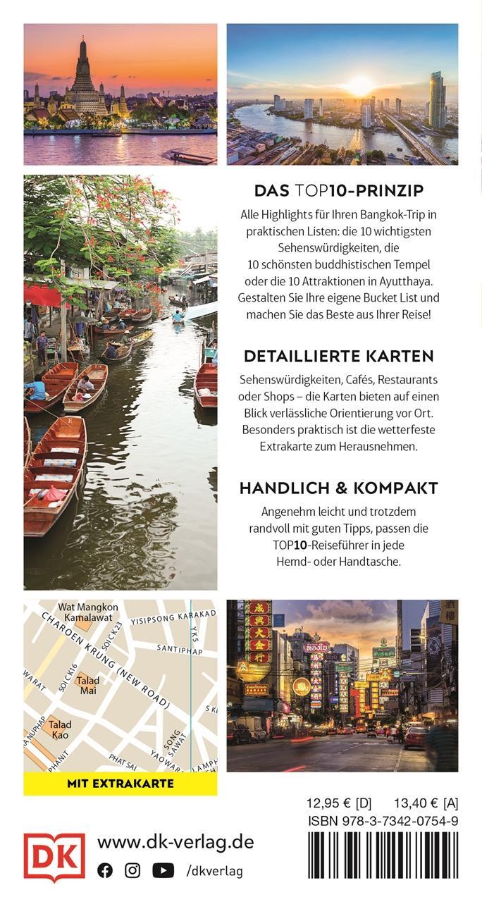 Bild: 9783734207549 | TOP10 Reiseführer Bangkok | Ron Emmons | Taschenbuch | 128 S. | 2023