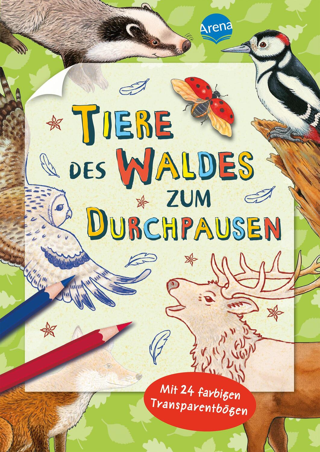 Cover: 9783401715360 | Tiere des Waldes zum Durchpausen | Taschenbuch | Deutsch | 2019