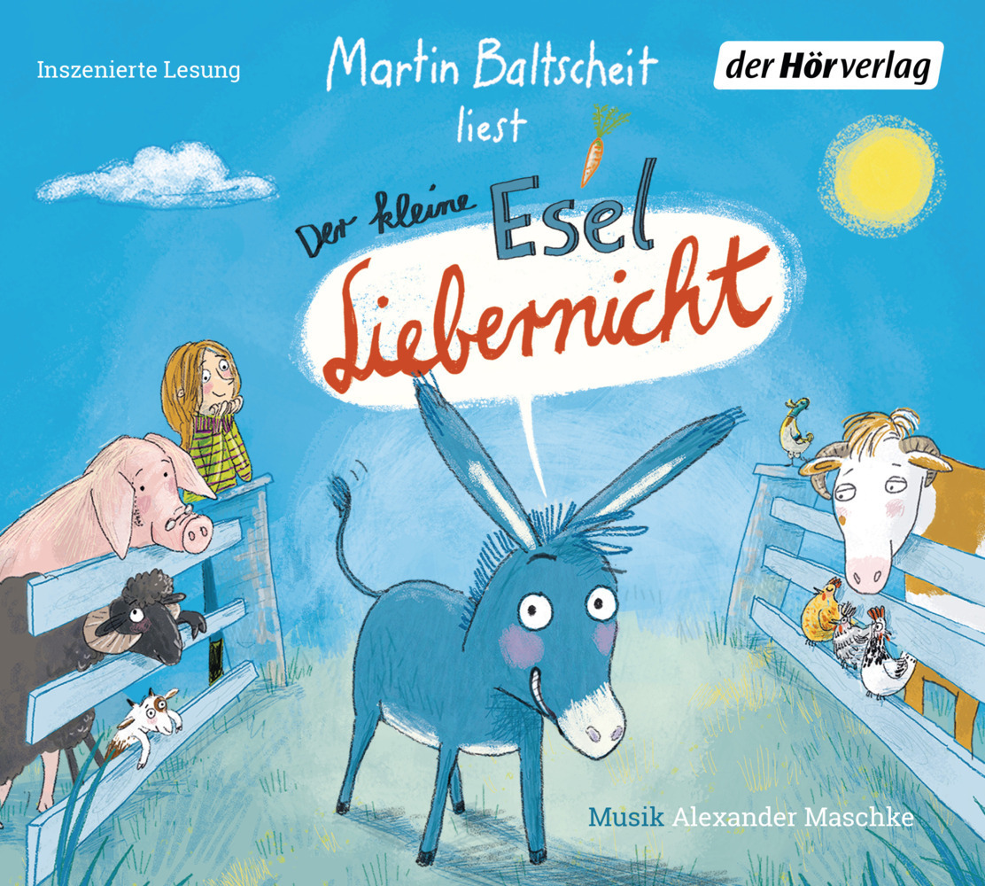 Cover: 9783844542608 | Der kleine Esel Liebernicht, 1 Audio-CD | Martin Baltscheit | Audio-CD