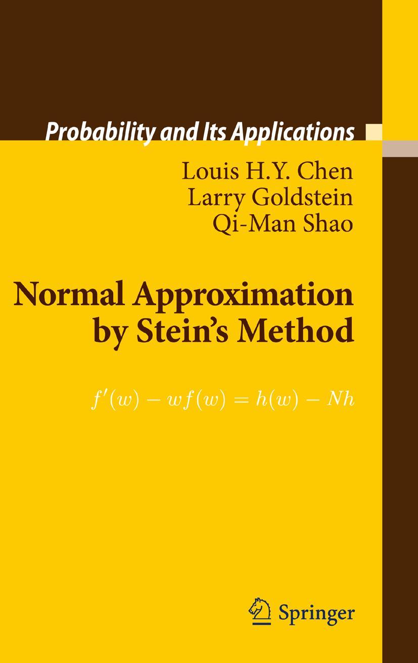 Cover: 9783642265655 | Normal Approximation by Stein's Method | Louis H. Y. Chen (u. a.)