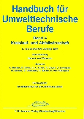Cover: 9783887211912 | Handbuch für Umwelttechnische Berufe 4 | Becker | Buch | 896 S. | 2013