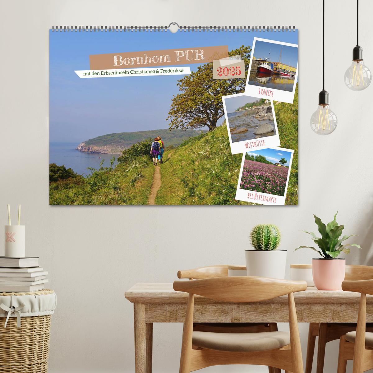 Bild: 9783435688791 | Bornholm Pur (Wandkalender 2025 DIN A2 quer), CALVENDO Monatskalender