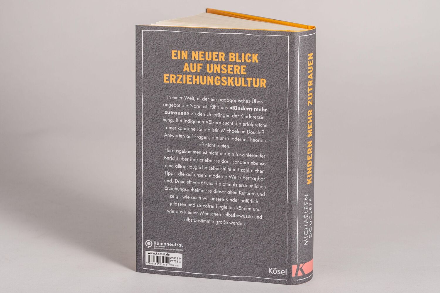 Bild: 9783466311521 | Kindern mehr zutrauen | Michaeleen Doucleff | Buch | 384 S. | Deutsch