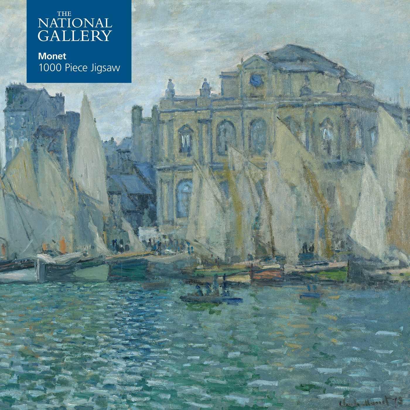 Cover: 9781787556096 | Adult Jigsaw Puzzle National Gallery: Monet: The Museum at Le Havre