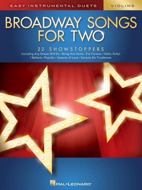 Cover: 9781540012883 | Broadway Songs for Two Violins: Easy Instrumental Duets | Corp | Buch