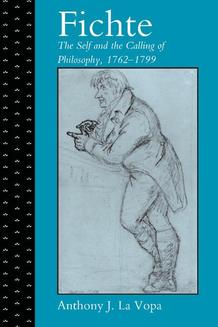 Cover: 9780521791458 | Fichte | The Self and the Calling of Philosophy, 1762-1799 | Vopa