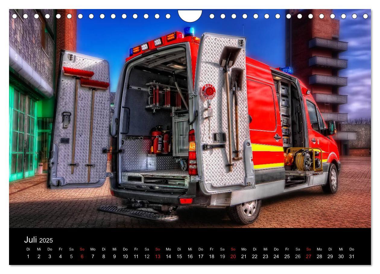 Bild: 9783435751068 | Berufsfeuerwehr Salzgitter (Wandkalender 2025 DIN A4 quer),...