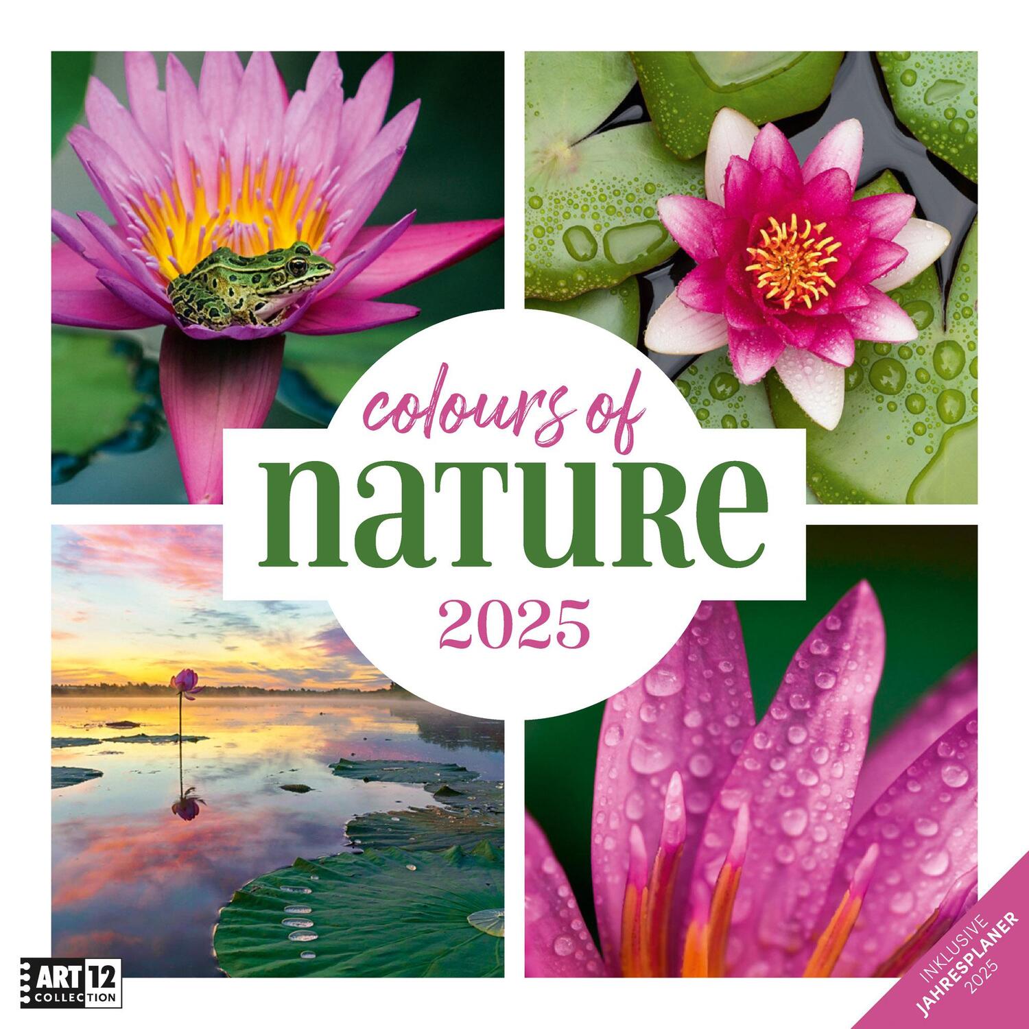 Cover: 9783838445014 | Colours of Nature Kalender 2025 - 30x30 | Ackermann Kunstverlag | 2025