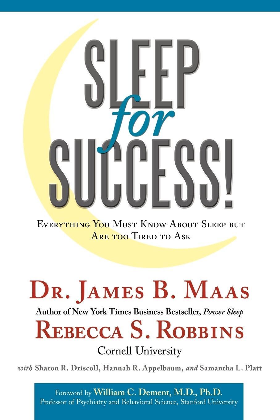 Cover: 9781452037752 | Sleep for Success! | Rebecca S. Robbins (u. a.) | Taschenbuch | 2012