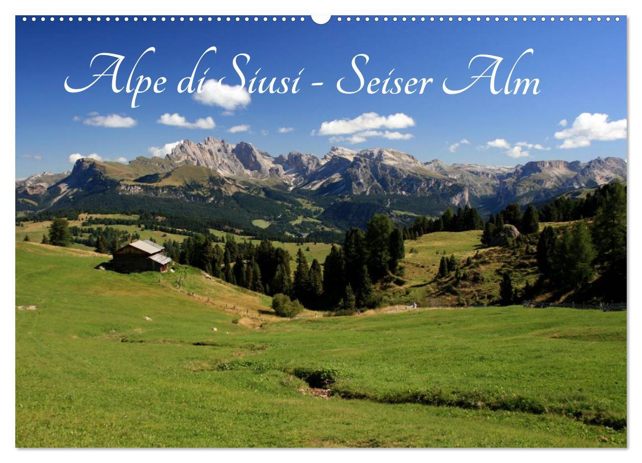 Cover: 9783435473533 | Alpe di Siusi - Seiser Alm (Wandkalender 2025 DIN A2 quer),...