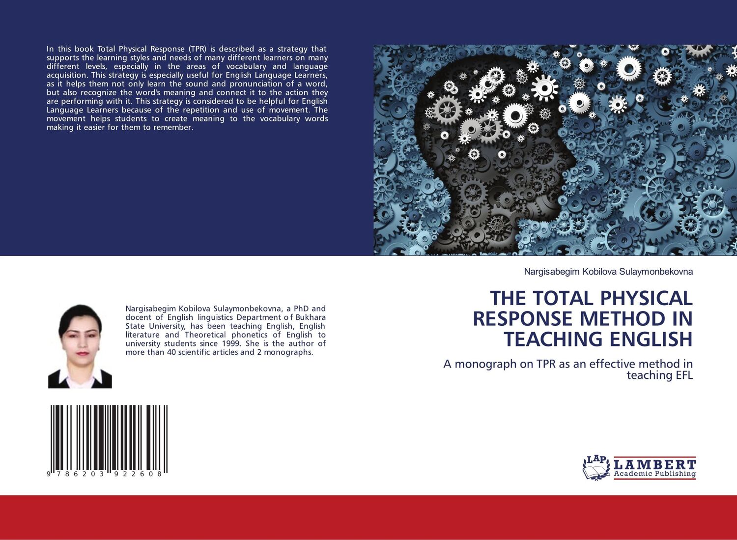 Cover: 9786203922608 | THE TOTAL PHYSICAL RESPONSE METHOD IN TEACHING ENGLISH | Taschenbuch